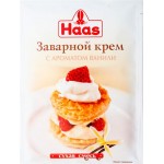 Крем заварной Haas ванильный, 100г