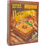 Коржи для торта Черока песочные медовые, 400г