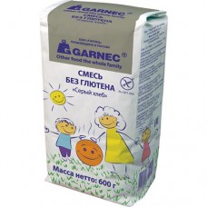 Смесь для выпечки Garnec Серый хлеб без глютена, 600г в магазинах Перекресток