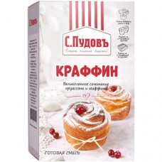 Смесь мучная С.Пудовъ Краффин, 400г в магазинах Перекресток