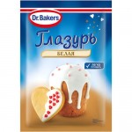 Глазурь Dr. Bakers белая, 90г