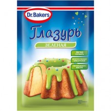 Глазурь Dr. Bakers зелёная, 90г в магазинах Перекресток