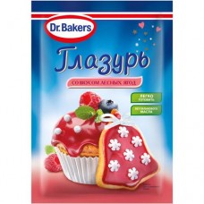 Глазурь Dr. Bakers со вкусом лесных ягод, 90г в магазинах Перекресток
