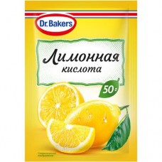 Кислота лимонная Dr.Bakers, 50г в магазинах Перекресток