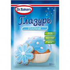 Глазурь Dr. Bakers голубая, 90г в магазинах Перекресток