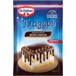 Глазурь Dr.Oetker шоколадная зеркальная, 100г