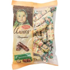 Конфеты Алёнка с орешками, 250г в магазинах Перекресток