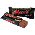 Шоколадный батончик Mars Minis с нугой-карамелью