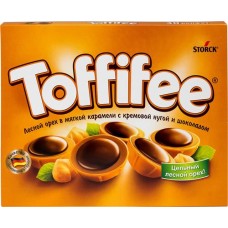 Конфеты Toffifee лесной орех в карамели, 250г в магазинах Перекресток