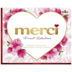 Набор конфет Merci шоколадные ассорти с начинкой и без начинки, 200г