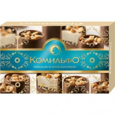 Конфеты Комильфо Крем Миндаль шоколадные, 116г в магазинах Перекресток