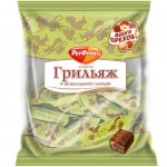 Конфеты Рот Фронт Грильяж в шоколаде, 200г