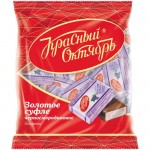 Конфеты Красный Октябрь Золотое Суфле черносмородиновое, 200г