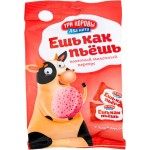 Продукт молочный Три Коровы Два Кота Ешь как пьёшь с клубникой, 50г