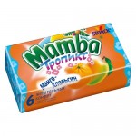 Конфеты Mamba Тропикс жевательные яблоко-киви, 26.5г