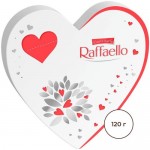 Конфеты Raffaello миндаль и кокос Сердце, 120г