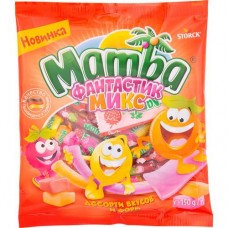 Конфеты Storck Mamba Фантастик Микс жевательные ассорти вкусов, 150г в магазинах Перекресток