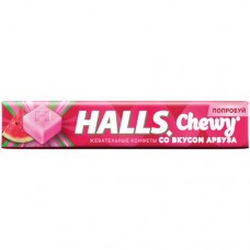 Конфеты Halls Fresh & Chewy жевательные со вкусом арбуза, 47г в магазинах Перекресток