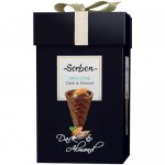 Мини-рожок Sorbon хрустящий с какаосодержащей начинкой миндаль и воздушные зёрна, 200г