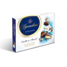 Конфеты Вдохновение Fruzipan Vanilla&Almond шоколадные с манго и кокосом, 145г в магазинах Перекресток