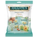 Конфеты Amapola вафельные глазированные кокосовые миндаль и кокос, 120г