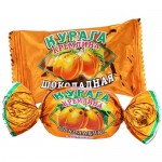 Конфеты Кремлина Курага шоколадная глазированные