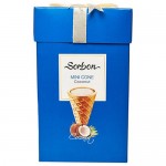 Мини-рожок Sorbon хрустящий с начинкой кокос, 200г