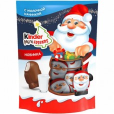 Конфеты Kinder Mini Friends из молочного шоколада с молочной начинкой, 122г в магазинах Перекресток