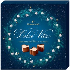 Конфеты Комильфо со вкусом шоколадный флан и сливки, 168г в магазинах Перекресток