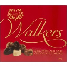 Набор конфет Walkers шоколадных Milk White and Dark Classics, 120г в магазинах Перекресток