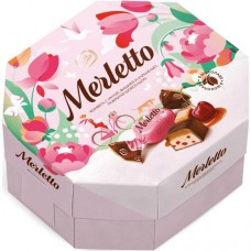 Конфеты Konti Merletto с нугой, вишней и карамелью глазированные,150г в магазинах Перекресток