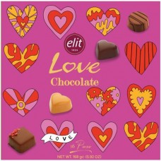 Конфеты Elit 1924 Love Chocolate ассорти, 168г в магазинах Перекресток
