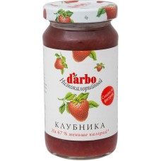 Конфитюр Darbo клубничный с пониженной калорийностью, 220г в магазинах Перекресток