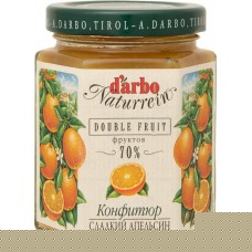 Конфитюр Darbo из сладкого апельсина, 200г в магазинах Перекресток