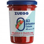 Конфитюр Zuegg клубника с земляникой с пониженной калорийностью, 220г
