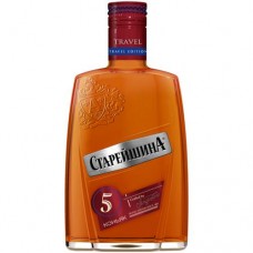 Коньяк Старейшина Трэвел 5-летний 40%, 250мл в магазинах Перекресток