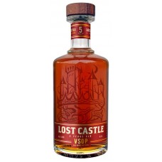 Коньяк Lost Castle 5-летний 40%, 500мл в магазинах Перекресток