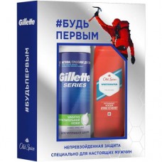 Набор Gillet Old Spice Пена для бритья и Гель для душа в магазинах Перекресток