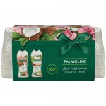 Набор подарочный Palmolive Бережный уход Гели для душа Миндальное и Кокосовое масло и Косметичка Набор подарочный Palmolive Бережный уход Гели для душа Миндальное и Кокосовое масло и Косметичка