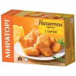 Наггетсы Мираторг куриные с сыром, 300г