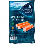 Крабовые палочки Русское море охлаждённые, 200г