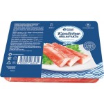 Крабовые палочки Снежный краб имитация Новый Океан, 200г Крабовые палочки Снежный краб имитация Новый Океан, 200г