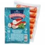 Палочки Путина крабовые охлажденные пастеризованные, 100г