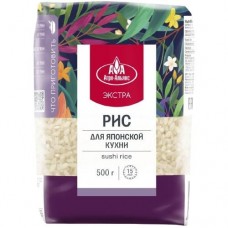 Рис Агро-Альянс Экстра для японской кухни шлифованный, 500г в магазинах Перекресток