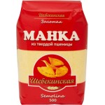 Манка Шебекинские из твердой пшеницы, 500г