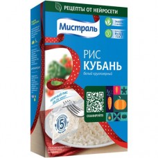 Рис Мистраль Кубань белый круглозёрный, 5х80г в магазинах Перекресток