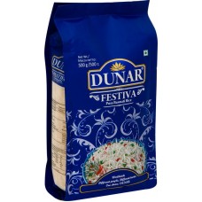 Рис Dunar Festiva Басмати длиннозёрный шлифованный, 500г в магазинах Перекресток