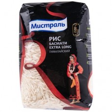 Рис Мистраль Басмати Extra Long белый гималайский высший сорт, 500г в магазинах Перекресток