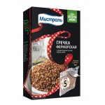 Гречка Мистраль Фермерская ядрица пропаренная, 5х80г