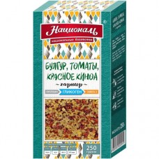 Смесь Националь Булгур томаты красное киноа, 250г в магазинах Перекресток